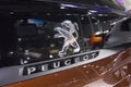 Auto show Ã¢â¬â Peugeot 4008 car mark close-up